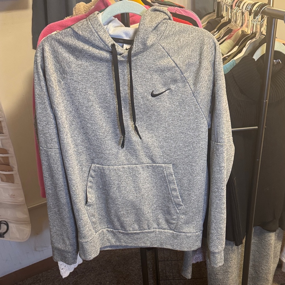 Nike Men's/women’s Heather Gray Hoodie